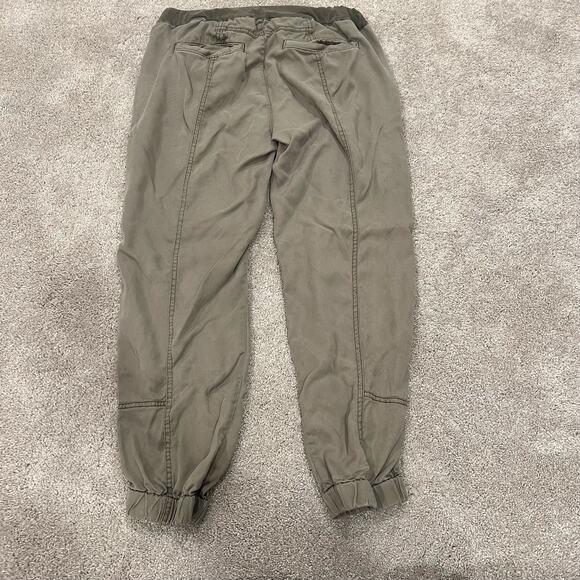 Hei Hei Women's Jogger Soft Cargo Pants Olive Green Size Small - Picture 9 of 12